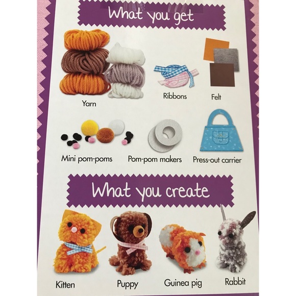 Pom-Pom Pal Pets by Laura Clempson - Picture 3 of 6